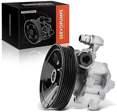 Frankberg Power Steering Pump Compatible with C-Class W203 CL203 S203 2.5L-3.5L 2005-2007 CLK C209 A209 3.0L 3.5L 2005-2009 SLK R171 2004-2010 Replace# 0044667801