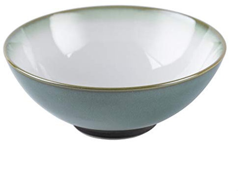keramikschale Ramen Schüssel Keramik Salat Schüssel Grüne Ramen Schüssel Große Suppenschüsselgeschirr 2pcs