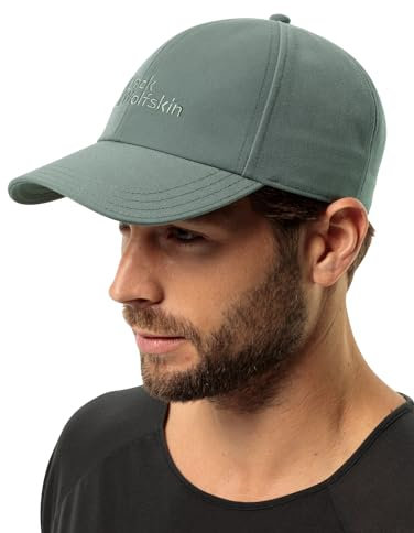 Jack Wolfskin Unisex Cap Baseballkappe, Hedge Green, Einheitsgröße EU