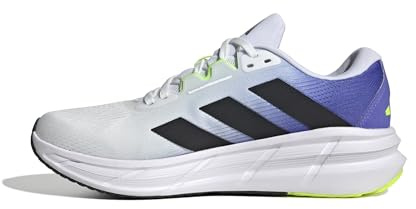 adidas För Män Questar 3 Running Shoes, ftwr white/core black/cobalt blue, 43 1/3 EU