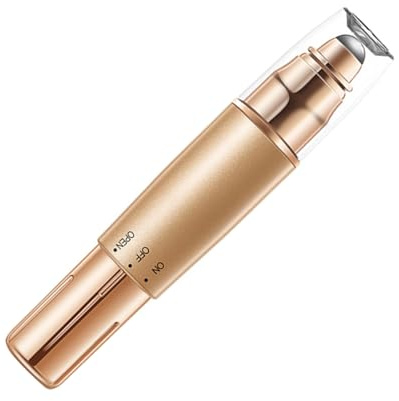 HAWILLOSCH 1 Pc Massaggiatore per occhi massaggiatore occhi occhiaie dispositivo per il massaggio degli occhi massaggiatori elettrici eye massager strumento per la degli occhi Golden