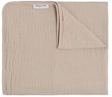 Baby's Only - Manta de Cuna Tender - Beige - 70x95 cm