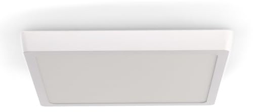 M Ledme - Panel de Superficie Serie Slim Cuadrado 25W, 2500lm, Luz Fría (6000k). Lámpara de techo de interiores IP20. Ideal para Cocina, Dormitorio., Baño. Instalación sencilla, LM5256.