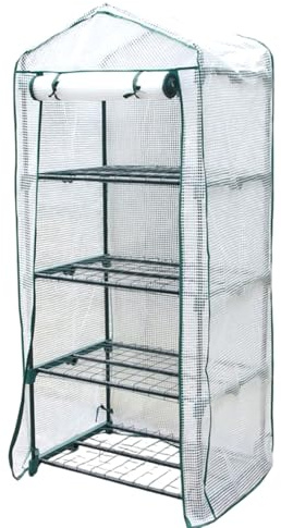 Telo Serra | Copertura PVC per Giardinaggio - Ricambio Ombreggiante UV-Resistente per Piante da Esterno