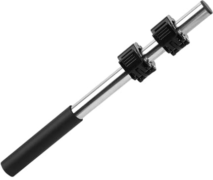 Barra Da Polso - Maniglia Da Allenamento Da 40,5 Cm, Asta In Acciaio, Attrezzo Ginnico Con Impugnatura Regolabile Con Strumento Di Compatto | Attrezzatura Da Allenamento Per Flessibilità, Uomo,