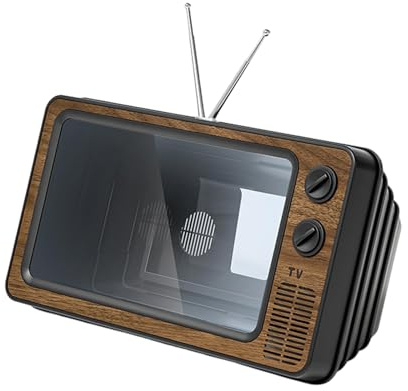 ZwaitL Amplificateur d ' écran 3D, loupe de téléphone Portable, d ' amplificateur vidéo, de Bureau Pliable, agrandisseur d ' écran pour