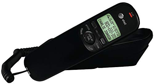 ATT Corded Trimline Phone with Caller ID (Black) TR1909B TR1909B 650530019746