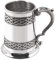 English Pewter Company Embossed Celtic Knot Design 1 Pint Pewter Tankard [CEL621]