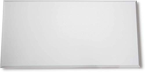 18x Alfa Schallabsorber 50 x 50 x 5 cm – Akustikdämmplatten (18 m²) | Profi-Qualität - Akustikdämmplatte aus Melaminharz-Schaumstoff mit Fase - Absorbiert Hall und Lärm - UV-beständig