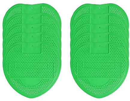 YNGJUENCP Anti-Splash Urinal Screen Mats (10 Pack),Urinal Cake Lasting Odor Freshener,Ideal for Bathrooms,Restrooms in Restaurants,Bars,Schools and Offices-blue