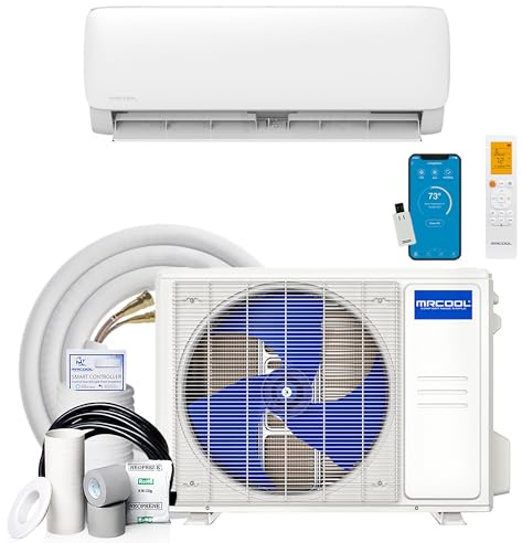 MRCOOL 24000 BTU 230V Ductless Inverter Mini Split Air Conditioner & Heat Pump System, Easy Pro Series - Wall-Mounted AC Unit w/Heating and Cooling for Home, Office & Commercial Space