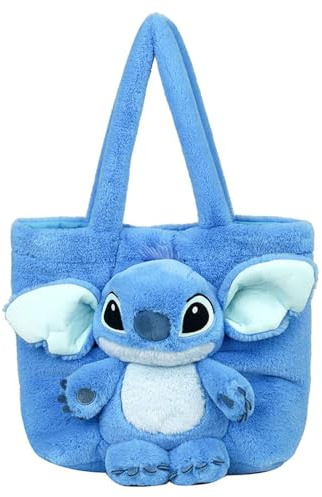 GWAWG Simpaticaborsa a tracolla in peluche per ragazze e donne, borsa da viaggio e regalo di