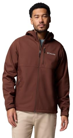Columbia Ascender II Hooded Softshell Jacka, Vind/Vattenresistent, Stretch Komfort, Justerbar Huva, Hakskydd, Dragkedjefickor, Justerbara Manschetter, Dragsko Fåll - Herr