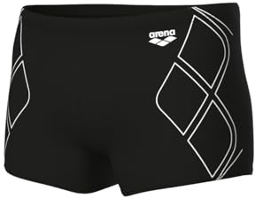 Arena Feel Graphic Short Bañador Hombre para Playa y Piscina, Tejido Maxfit Eco Resistente al Cloro y a la Sal, con Protección UV UPF 50+, Bañador Piscina para Hombre con Forro en la Parte Frontal