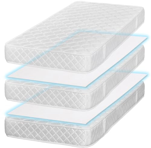 Topper Stopper Light 200 x 200 cm Antirutschmatte für Topper Matratzen Antirutsch Matratzenschoner Liebesbrücke Antirutsch Matte Boxspringbett Matratzenstopper Matratzenhalter Rutschschutz Fixierung