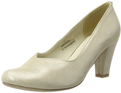 Andrea Conti Damen 1003464 Pumps, Beige (Champagner 176)