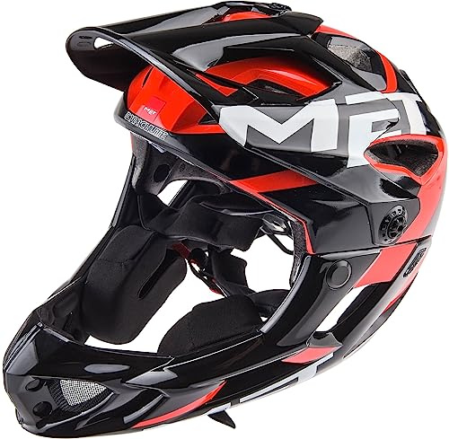 MET M3helm98s0nr Casco, Unisex Adulto, Rosso, S