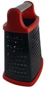 Rallador de Cocina KANGLI, Rallador de 4 caras con Asa, Accesorio de Cocina para rallar frutas y verduras