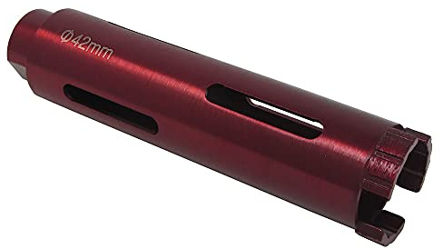42mm 1.6 Dry Diamond Drilling Core Drill Bit with Turbo Segments with 1/2 BSP Female Thread