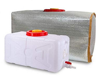Yimihua Bidon Aqua Tanque De Agua Multifuncional Cubo De Plástico De Grado Alimenticio De 25L Adecuado para Camping Y Senderismo Tanque De Almacenamiento De Agua/Cubo para Equipo De Lavado De Autos