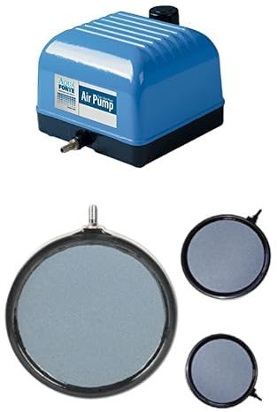 AquaForte Hi-Flow Luftpumpe V60 + Belüftung