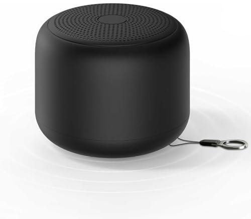 Portable Bluetooth Speaker, BT5.3 Wireless IPX7 Waterproof Mini Speaker with Loud Stereo Sound,10 Hours Playtime, Rechargeable Battery, Built-in Microphone, for iPhone Samsung