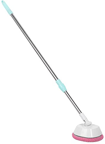 Nettoyeur Télescopique électrique sans Fil, Longueur 145 Cm Après Extension, Nettoyage Efficace Permettant D'économiser des Efforts, Nettoyeur Rétractable, Lingette Humide et