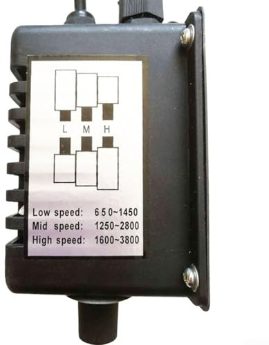 Tornio professionale per la lavorazione del legno per interruttori di controllo della velocità, per appassionati ed esperti del fai da te (110 V)