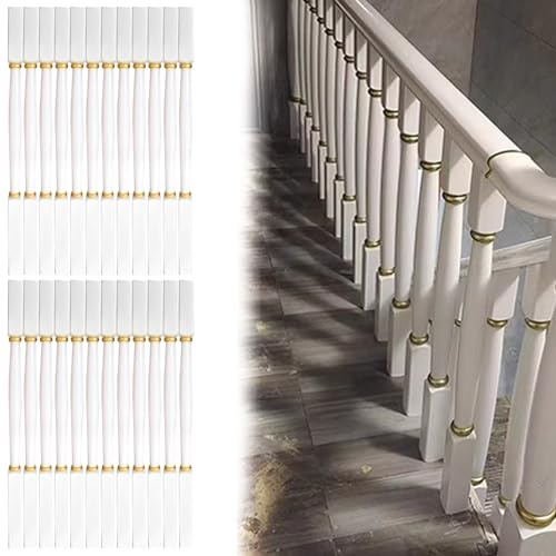 Kit de balustrade d'escalier en bois, balustres d'escalier modernes pour cloison d'escalier intérieur