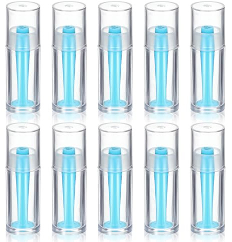 10 ventosas para lentes de contacto con caja, ventosa para lentillas, removedor de lentes de contacto, ayuda para usar en viajes y en casa