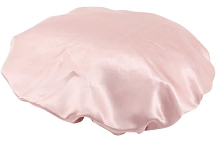 iplusmile Bonnet de Imperméable EVA avec Élastique Bonnet Bain Réutilisable pour Femmes et Filles Protection Cheveux Lors Spa et Soins Couleur Rose