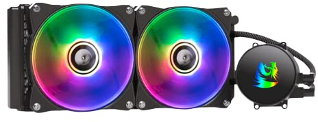 Redragon Flüssigkeitskühlung CCW-3000 RGB - 240 mm - TDP 140 W - 26,9 dB