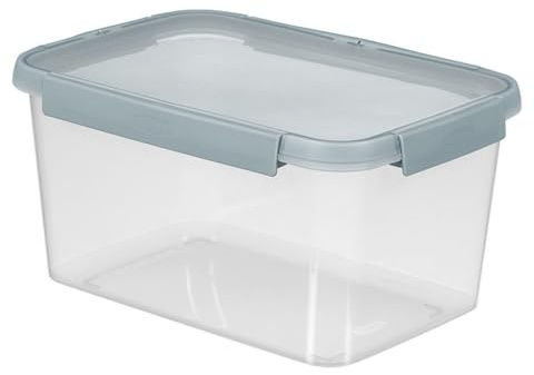 Curver Smart-Fresh-Eco - Contenant pour Aliments Frais - 5L - Gris/Transparent - (Lot de 3)