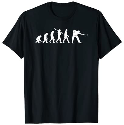Billard Evolution Snooker Pool Billardtisch T-Shirt