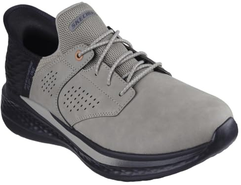 Skechers Herren Sneakers, Cement, 42 EU