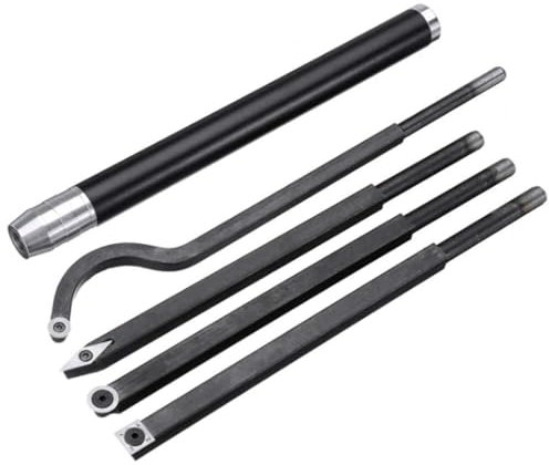 Outil de tournage sur bois à pointe en carbure, outils de tournage du bois, jeu de ciseaux, tour plus rugueux, finisseur, détail, col de cygne, outils de séparation for la fabrication de bols à stylos