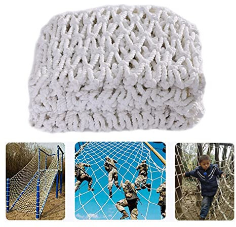Kinder Outdoor Kletternetz 6mm Seilstärke Sicherheitsnetz für Spielplatz Schaukel Set Anpassbare Größe