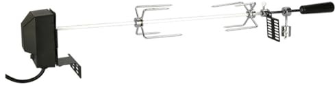 Kit de asador para barbacoa Máquina pollos cordero pequeño con Motor, carbón acampar cocina al aire libre
