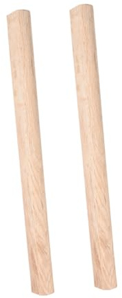 DOITOOL Manche en Bois Remplacement pour Hache 40 Cm sans Bavures Polissage Sécurisé Usage Extérieur, Coupe De Bois Lot De 2 Poignées