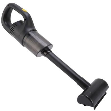 GOWENIC Aspirateur à Main Portable pour Voiture, Aspiration Puissante, Léger, sans Fil, Humide et Sec, Batterie 1800mAh, pour la Maison
