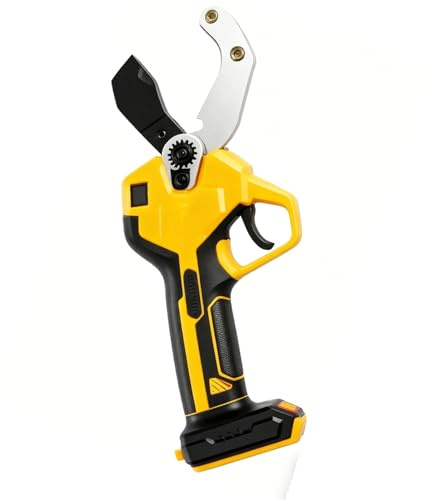 Rohrschneider Kabellos - 600W bürstenloser Motor, max. 7cm Öffnung, 2-stufig einstellbar (3,2cm/5cm), kompatibel mit Dewalt Akku, Digitaldisplay für Zähler & Akkustand, für PVC/PPR/PE/PEX Rohre