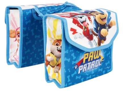 Bike Fashion Unisex – Erwachsene Paw Patrol Doppelpacktasche, Blau/Weiß, Einheitsgröße