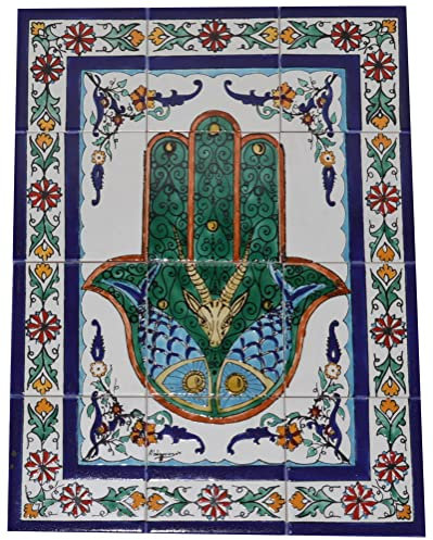 Fliesenbild Keramikfliesen Orientalisch Handbemalt Wandfliesen Mediterran 12-05