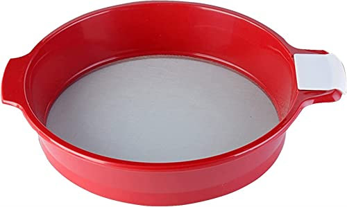 Azucarero/Olla, Recipiente for condimentos de sal, Frasco de especias, Tamiz de filtro de harina, Tamiz for hornear, Tamiz de harina de plástico, Tamiz de harina, Tamiz de azúcar y glaseado, Malla 60