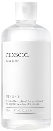 mixsoon Bean Toner – Nährstoffreich, mit Jangdan-Sojabohnen und Aminosäuren – Ausgleichende Pflege durch Fermentation für ein verfeinertes Hautbild und gesunden Glow – 300 ml