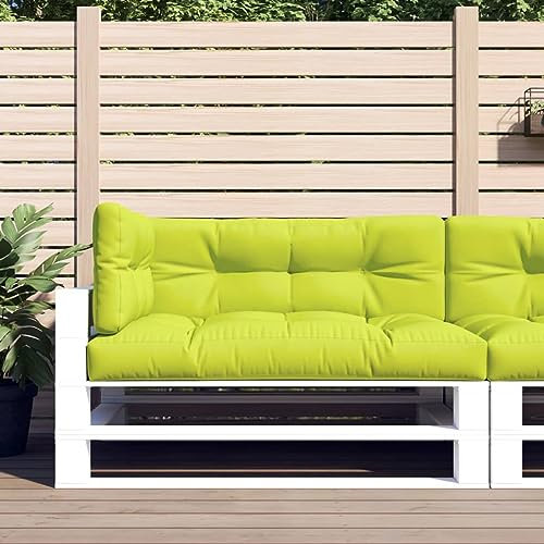 CIADAZ Palettensofa-Auflagen 3 STK Palettenkissen Outdoor, Europaletten Sitzkissen Outdoor, Paletten Rückenkissen, Hellgrün