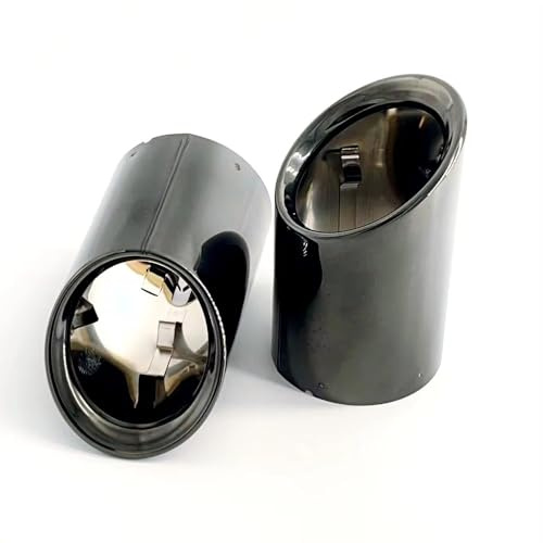 KAnduo Auto Auspuffblende Trim End Pipe Tail Fit Endrohre kompatibel mit für BMW 3 Series G20 2023 2024