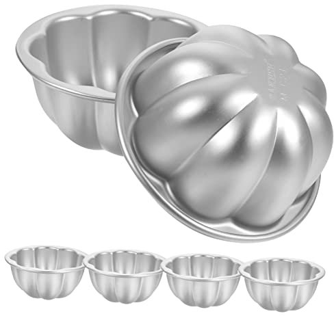 Amosfun Molde Desmontable Para Tartaletas De Huevo Metálico Antiadherente Para Muffins y Pudines