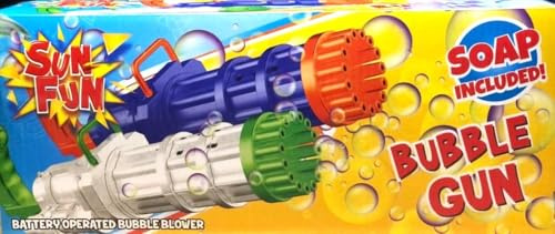 XXL Bubble Gun - Seifenblasenpistole - Inklusive Sop - Grün - Seifenblasenmaschine -...
