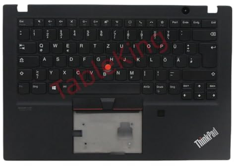 Table-King Clavier de rechange pour Lenovo Thinkpad T14S Gen1 Allemand (rétroéclairage) Coque C